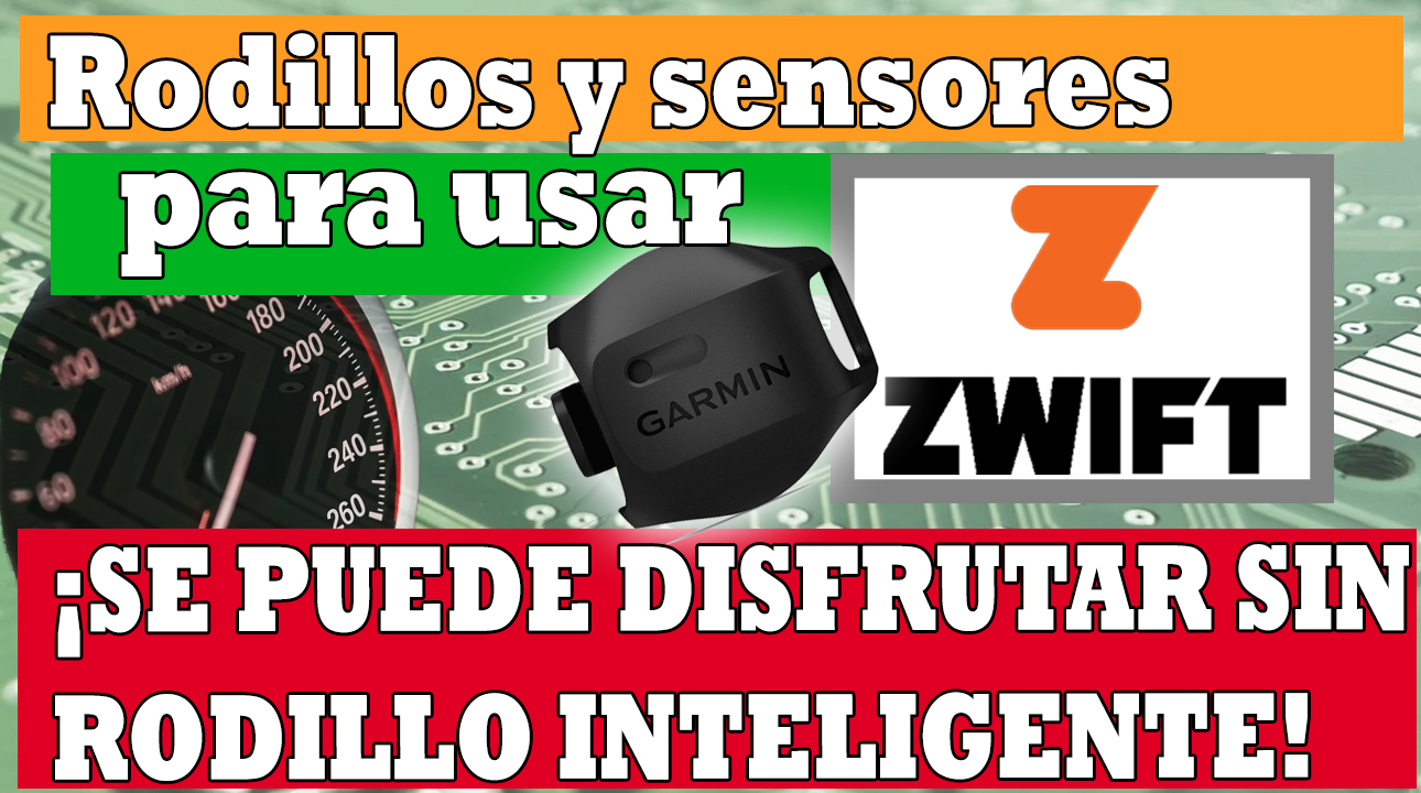 Sensores necesarios en Zwift