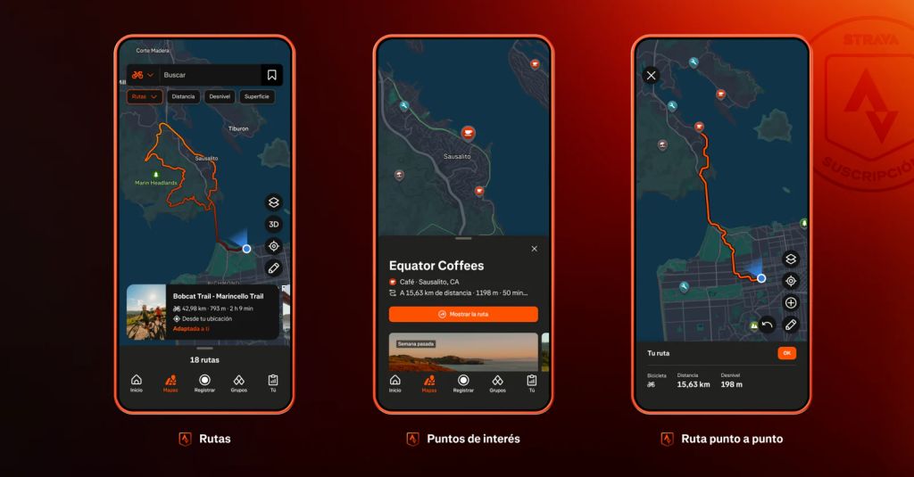 Strava lanza su mayor actualización de verano con funciones exclusivas para suscriptores