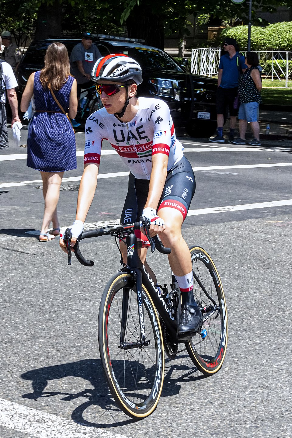 Tadej Pogačar, imagen de archivo (Tour of California 2019)